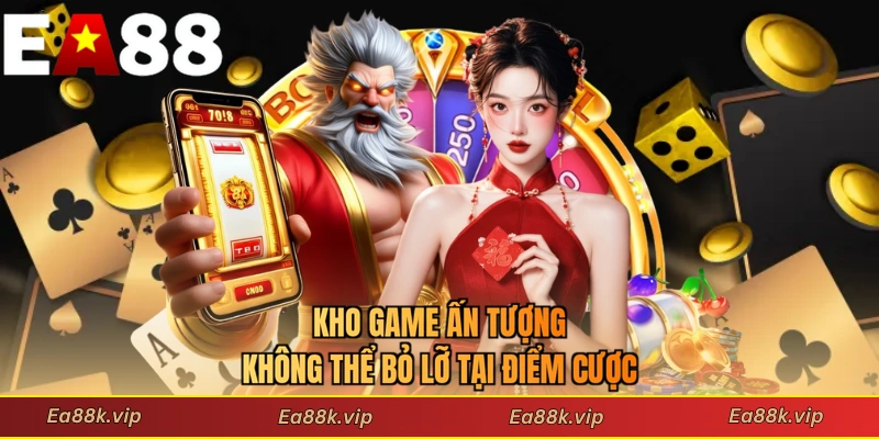 Kho game ấn tượng không thể bỏ lỡ tại điểm cược